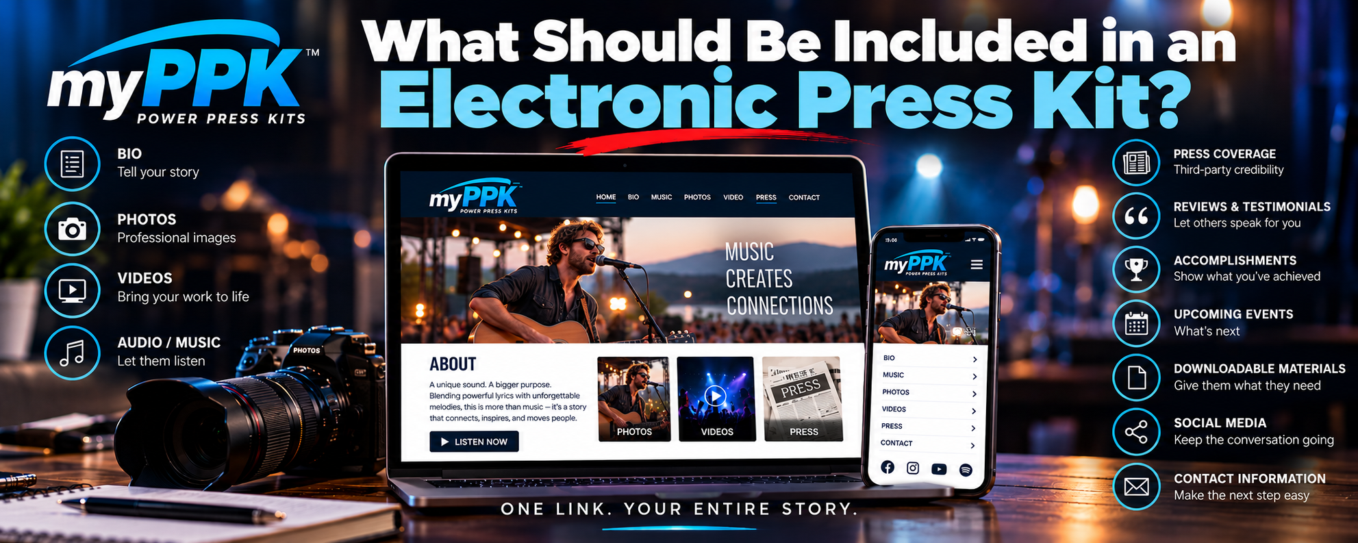 What Should Be Included in an Electronic Press Kit?