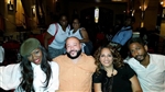 Teisha Lott-Brown (of Brownstone), Mr. Nizguy, Delores and Joel Fluent Green as event judges