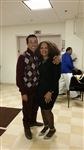 Smokey Robinson & I backstage after concert @Schuster Center-Dayton, Oh. I was featured background singer w/ Opening act, Sheila Raye Charles (daughter of Raye Charles) & Uros Peric from Slouvenia